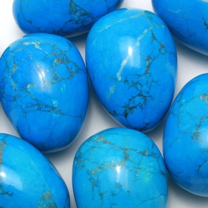 Blue Howlite Crystal Egg ~48mm