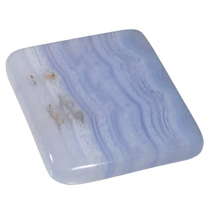 Blue Lace Agate Polished Cabochon ~33mm
