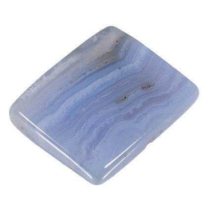 Blue Lace Agate Polished Cabochon ~34mm