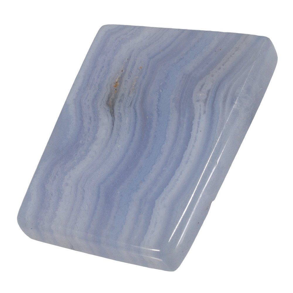 Blue Lace Agate Polished Cabochon ~36mm