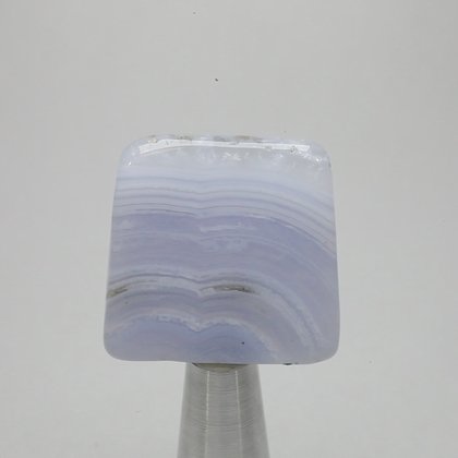 Blue Lace Agate Polished Tile ~29x29mm