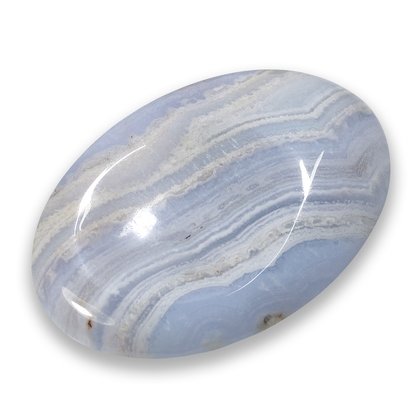 Blue Lace Agate Thumb Stone