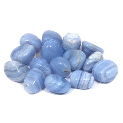 Blue Lace Agate Tumble Stone (15-20mm)