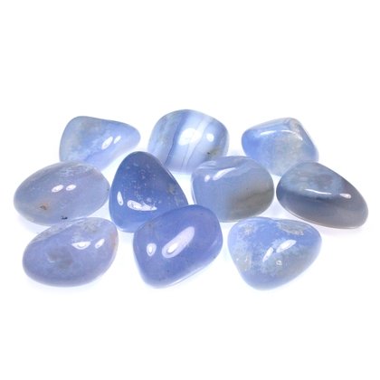 Blue Lace Agate Tumble Stone (20-25mm)