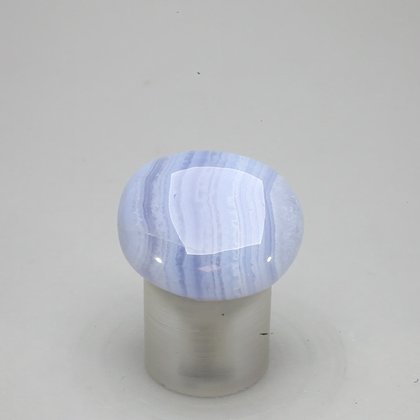 Blue Lace Agate Tumblestone ~27mm