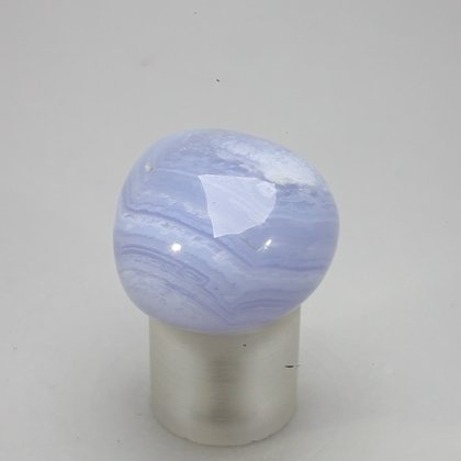 Blue Lace Agate Tumblestone  ~27mm