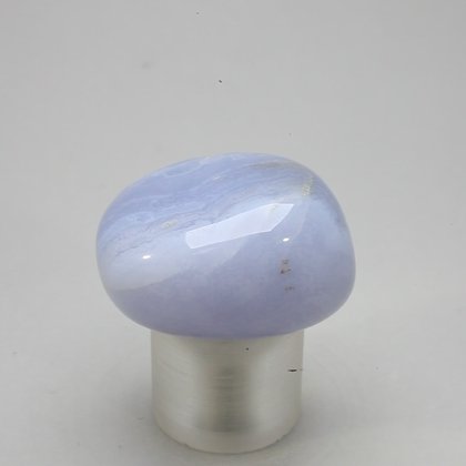 Blue Lace Agate Tumblestone  ~30mm