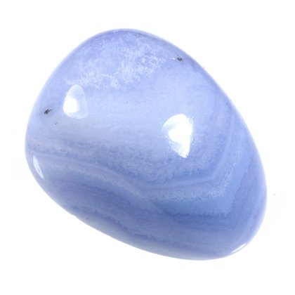 Blue Lace Agate Tumblestone  ~32mm