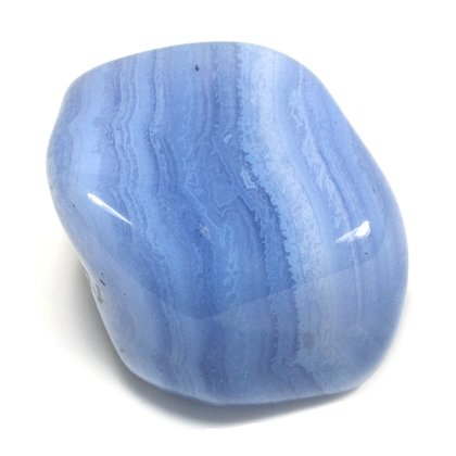 Blue Lace Agate Tumblestone  ~33mm