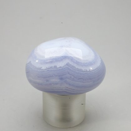 Blue Lace Agate Tumblestone  ~33mm