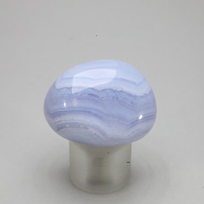 Blue Lace Agate Tumblestone ~33mm