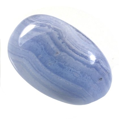 Blue Lace Agate Tumblestone  ~34mm