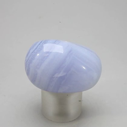 Blue Lace Agate Tumblestone  ~34mm