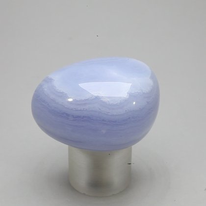 Blue Lace Agate Tumblestone ~36mm