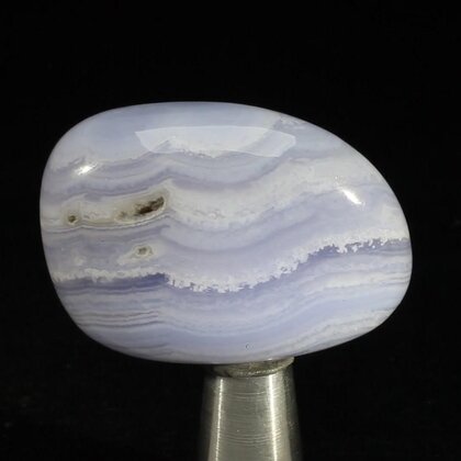 Blue Lace Agate Tumblestone ~36mm