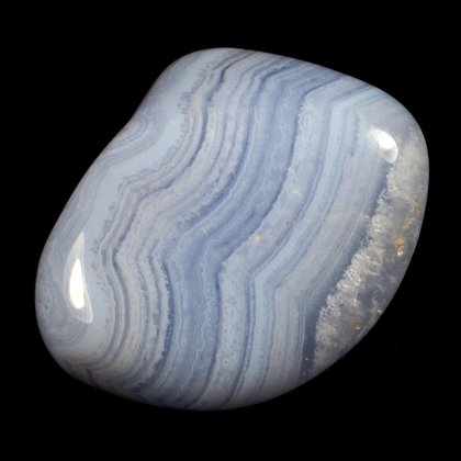 Blue Lace Agate Tumblestone  ~37mm