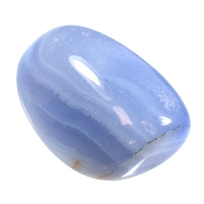 Blue Lace Agate Tumblestone  ~40mm