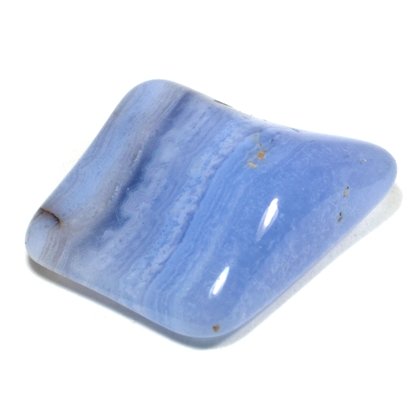 Blue Lace Agate Tumblestone  ~42mm