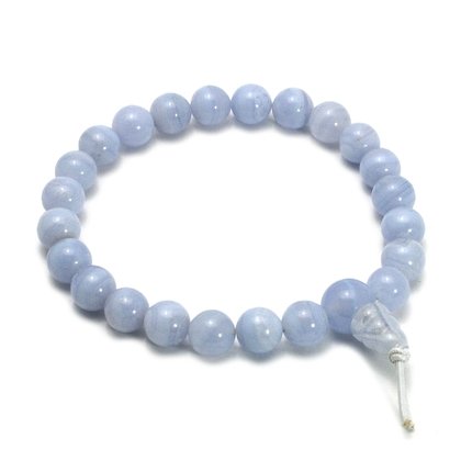 Blue Lace Power Bead Bracelet