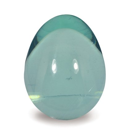 Blue Obsidian Crystal Egg
