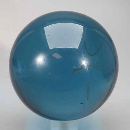 Blue Obsidian Crystal Sphere ~69mm