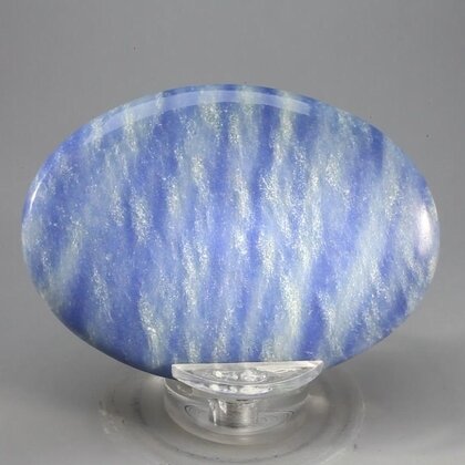 Blue Quartz Palmstone (Extra Grade) ~70x50mm