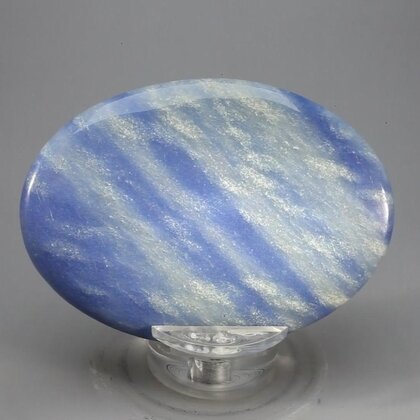 Blue Quartz Palmstone (Extra Grade) ~70x50mm