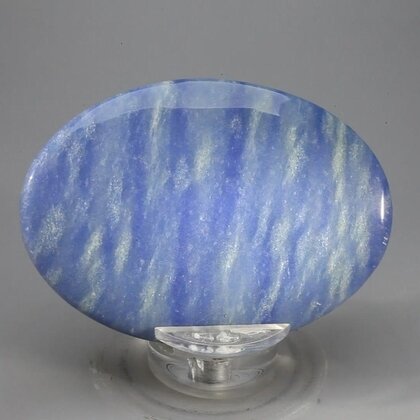 Blue Quartz Palmstone (Extra Grade) ~70x50mm