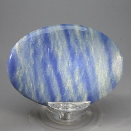 Blue Quartz Palmstone (Extra Grade) ~70x50mm