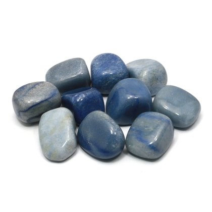 Blue Quartz Tumble Stone (20-25mm)