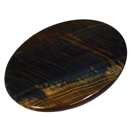 Blue Tiger Eye Palm Stone