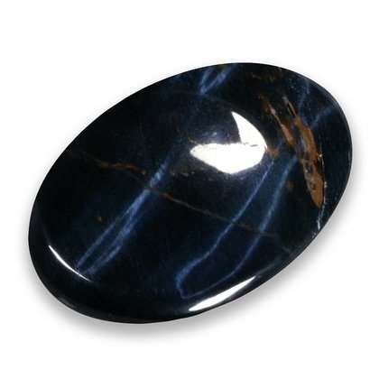 Blue Tiger Eye Thumb Stone