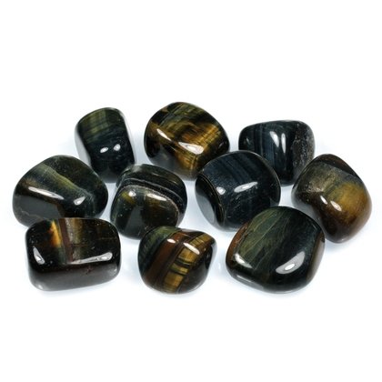 Blue Tiger Eye Tumble Stone (20-25mm)