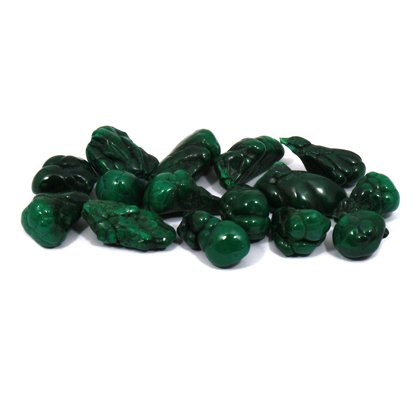 Botryoidal Malachite Tumble Stone (15-20mm)