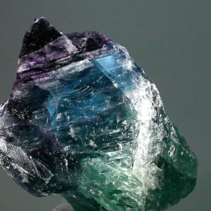 BRIGHT Rainbow Fluorite Healing Crystal ~86mm