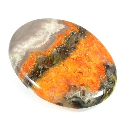 Bumble Bee Jasper Cabochon ~43 x 32mm