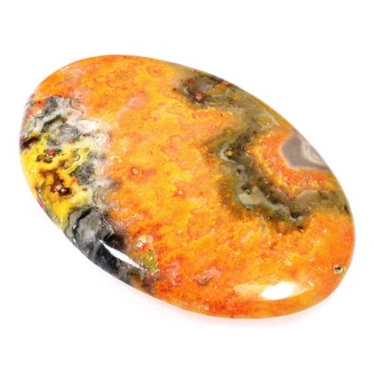 Bumble Bee Jasper Cabochon ~44 x 30mm