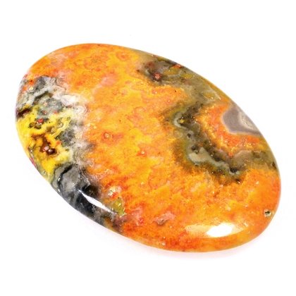 Bumble Bee Jasper Cabochon ~44 x 30mm