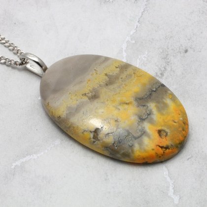 Bumble Bee Jasper Pendant ~44mm