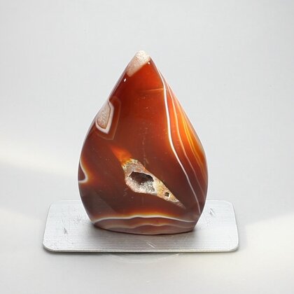 Carnelian Crystal Flame ~76x49mm