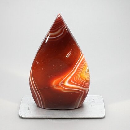 ATTRACTIVE Carnelian Crystal Flame ~84x52mm