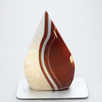 Carnelian Crystal Flame ~86x53mm