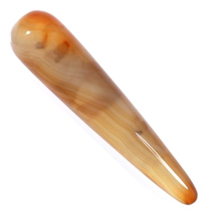 Carnelian Crystal Massage Wand ~70mm