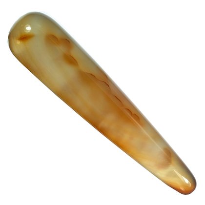 Carnelian Crystal Massage Wand ~75mm