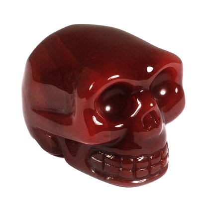 Carnelian Crystal Skull ~5cm