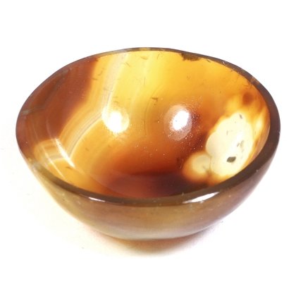 Carnelian Gemstone Healing Oil Bowl ~30mm