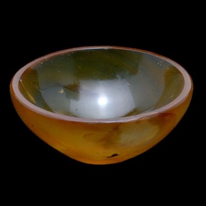 Carnelian Gemstone Healing Oil Bowl ~30mm