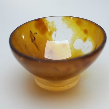 Carnelian Gemstone Healing Oil Bowl ~51mm
