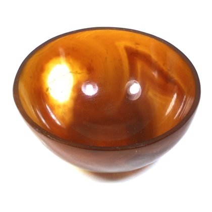 Carnelian Gemstone Healing Oil Bowl ~52mm