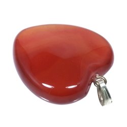 Carnelian Heart Pendant